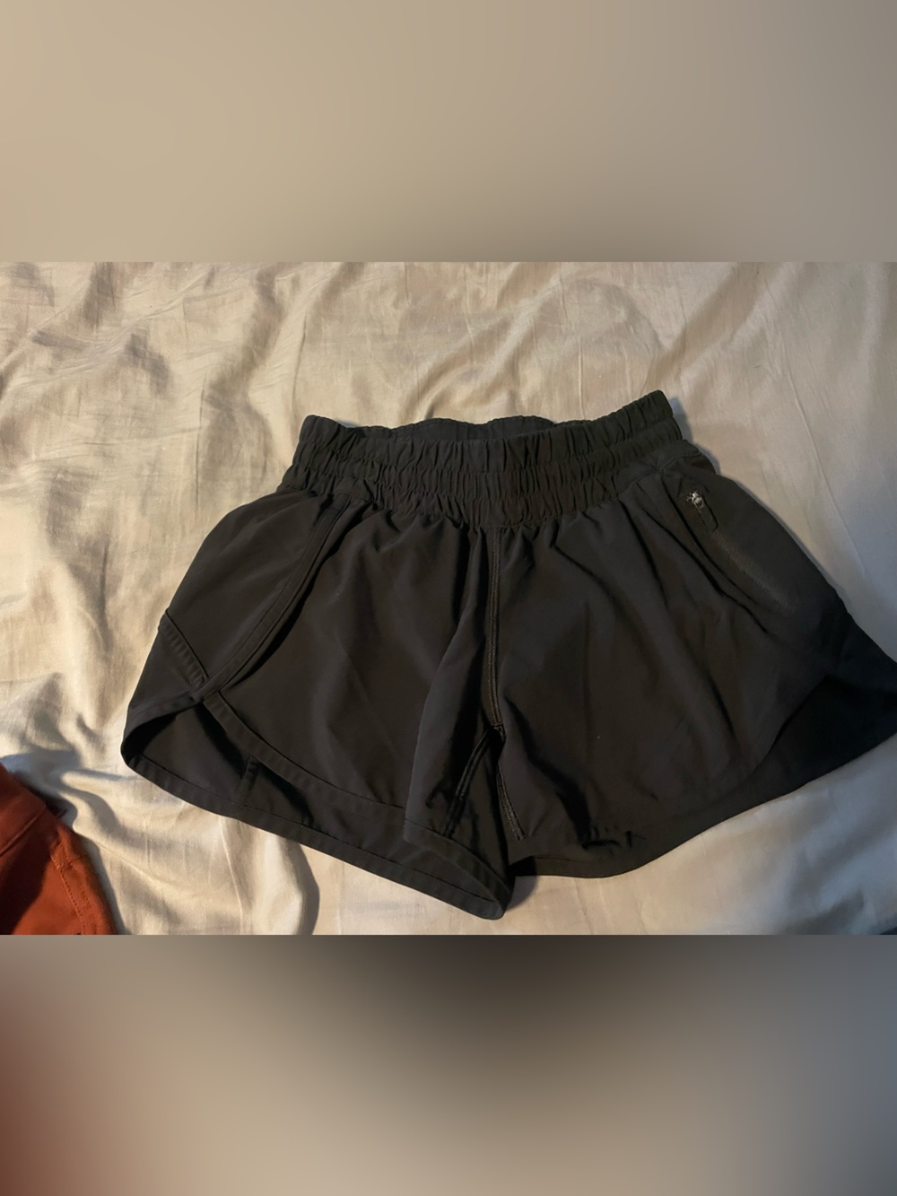 lululemon athletica Black Athletic Running Shorts